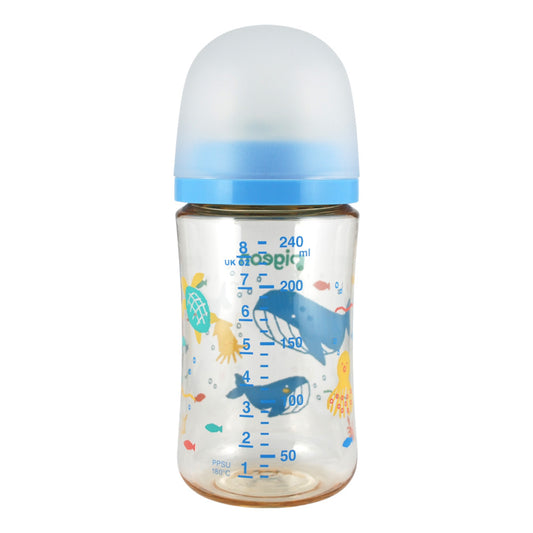 Mamadera PPSU "Ballena 1" SofTouch Pigeon 31251