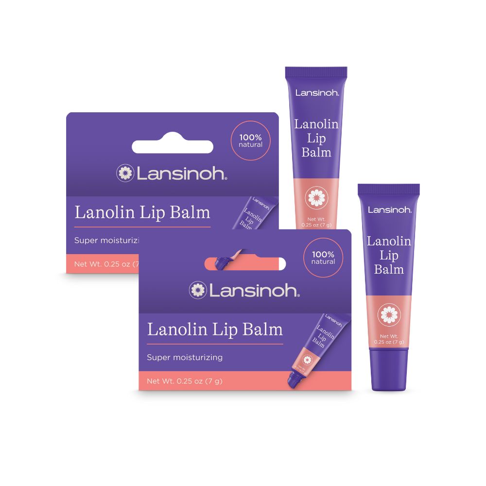 Pack Lansinoh bálsamo labial de lanolina 7g 2 unidades