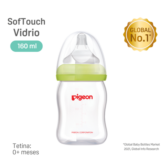 Mamadera Anti-cólicos Softouch Vidrio 160 Ml