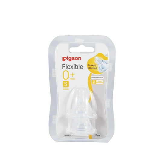 Chupete Biberón Pigeon, Boca Standard Talla S