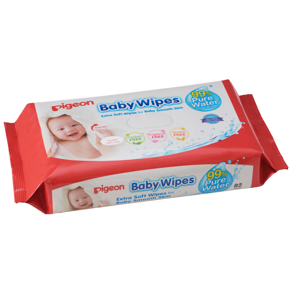 Toallitas Húmedas 99% Agua Pura6 X 82 Hojas