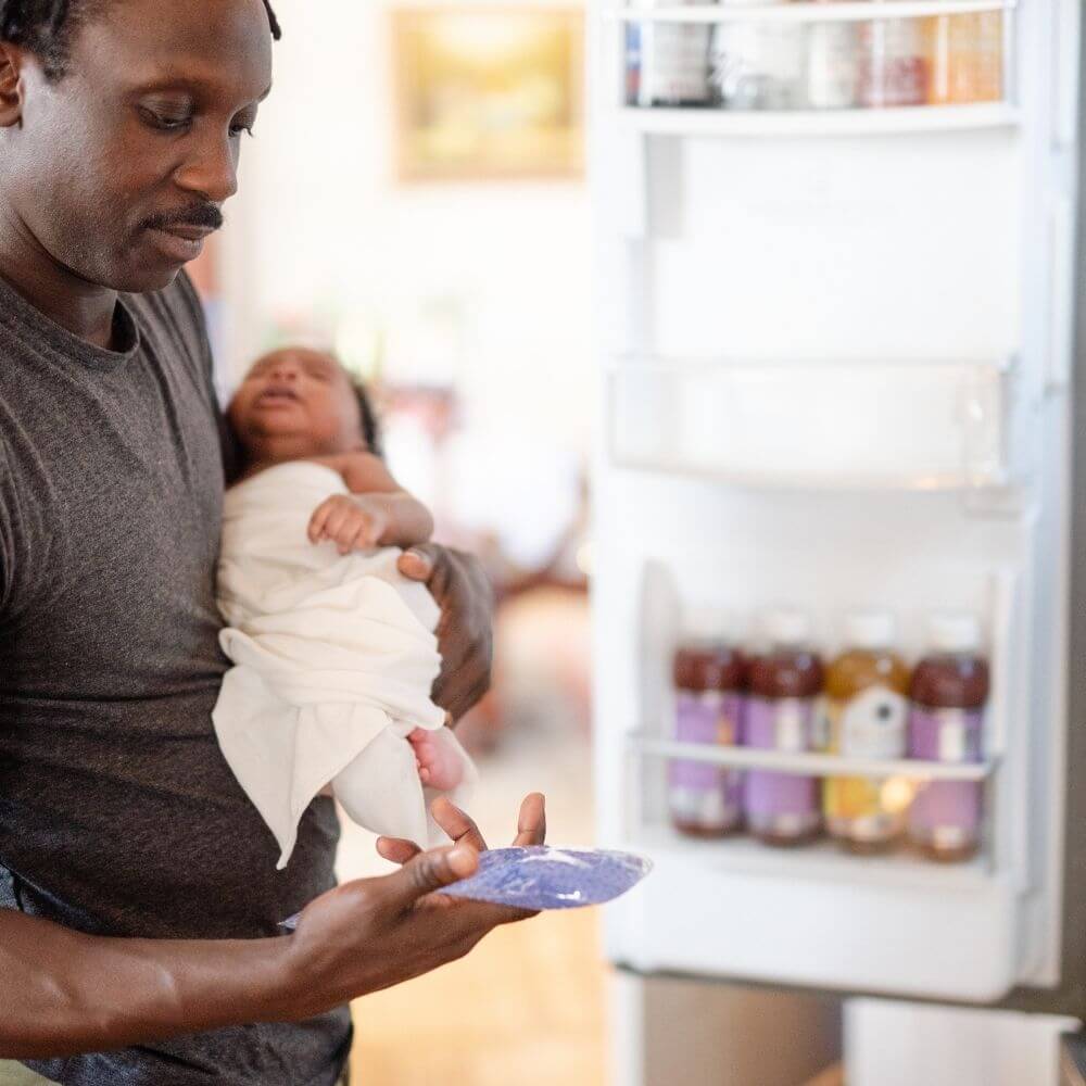Pad perineal para alivio del dolor, terapia frío/calor.