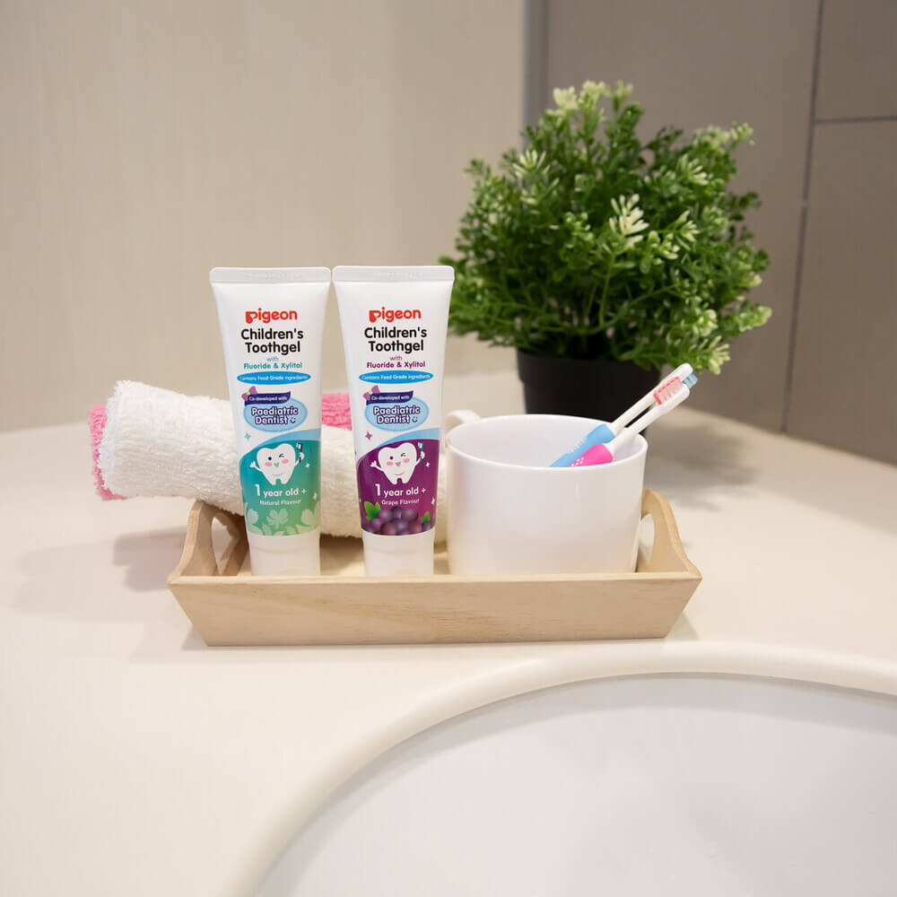 Pasta Dental Para Niños Sabor Natural 45grs