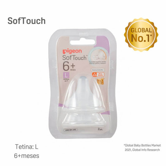 Tetina Repuesto Softouch Pigeon L 2 Unids