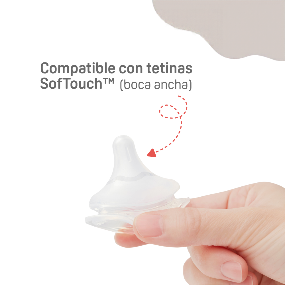 Cepillos para limpieza de tetinas SofTouch PIGEON (2 un)