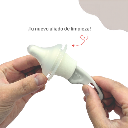 Cepillos para limpieza de tetinas SofTouch PIGEON (2 un)