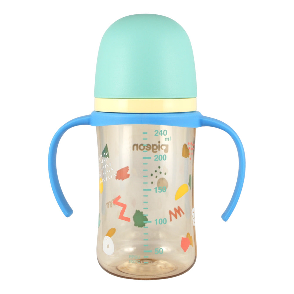 Biberon Softouch Pigeon Fiesta 3 con Asa 240 ML