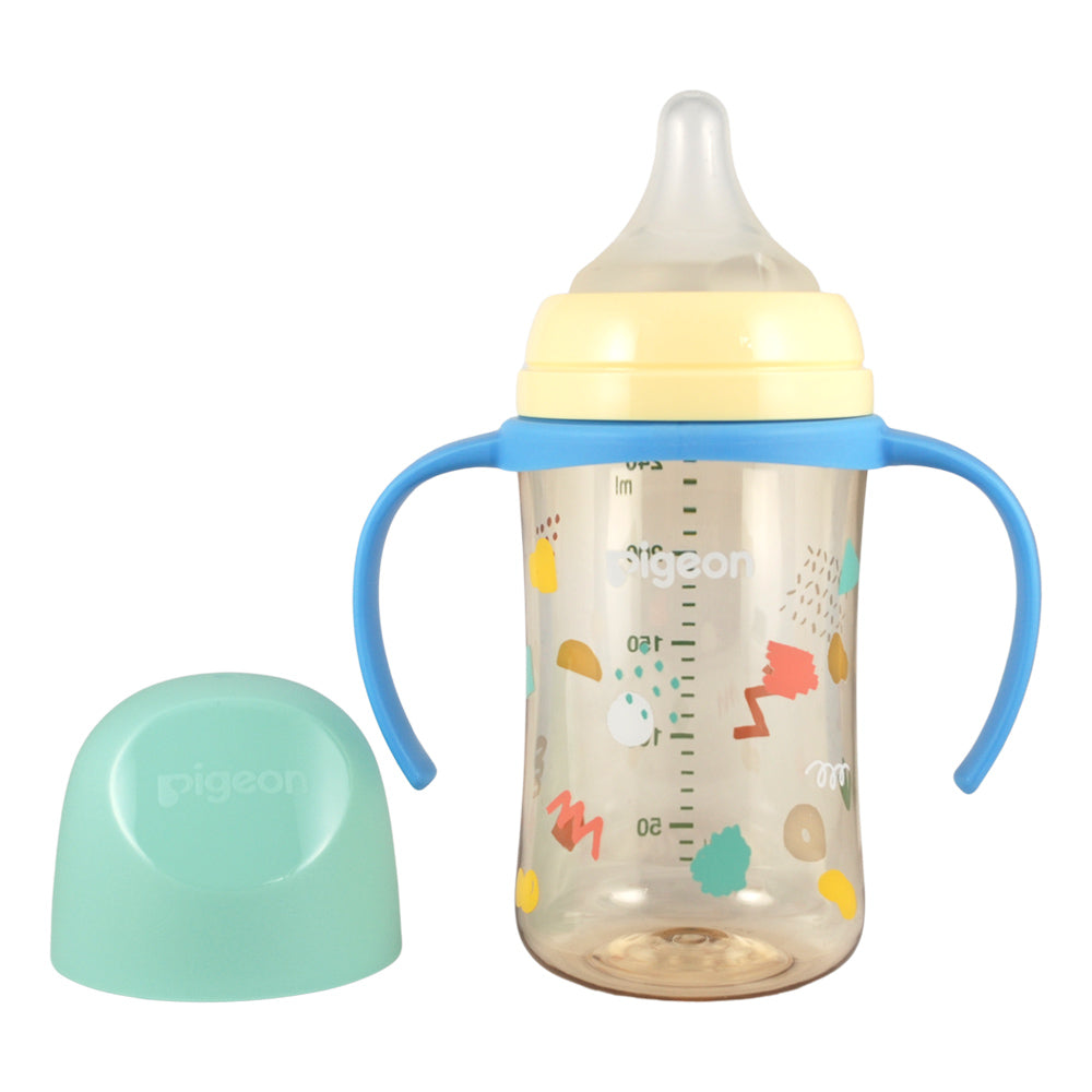 Biberon Softouch Pigeon Fiesta 3 con Asa 240 ML