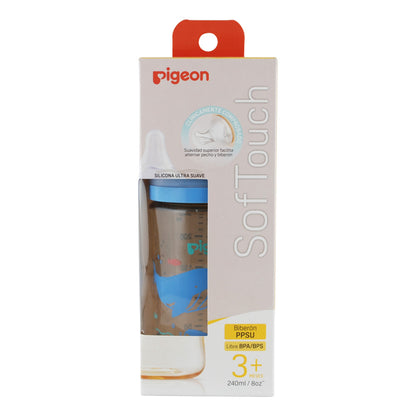 Mamadera PPSU "Ballena 1" SofTouch Pigeon 31251