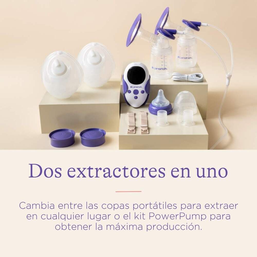 Extractor de leche Thrive 2 en 1 Lansinoh