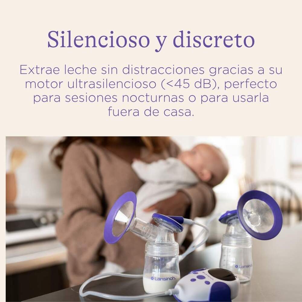 Extractor de leche Thrive 2 en 1 Lansinoh