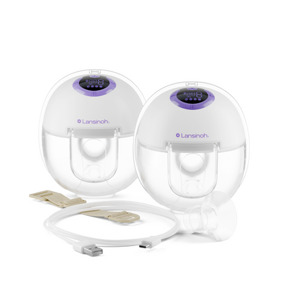 Extractor eléctrico portátil Lansinoh DiscreetDuo