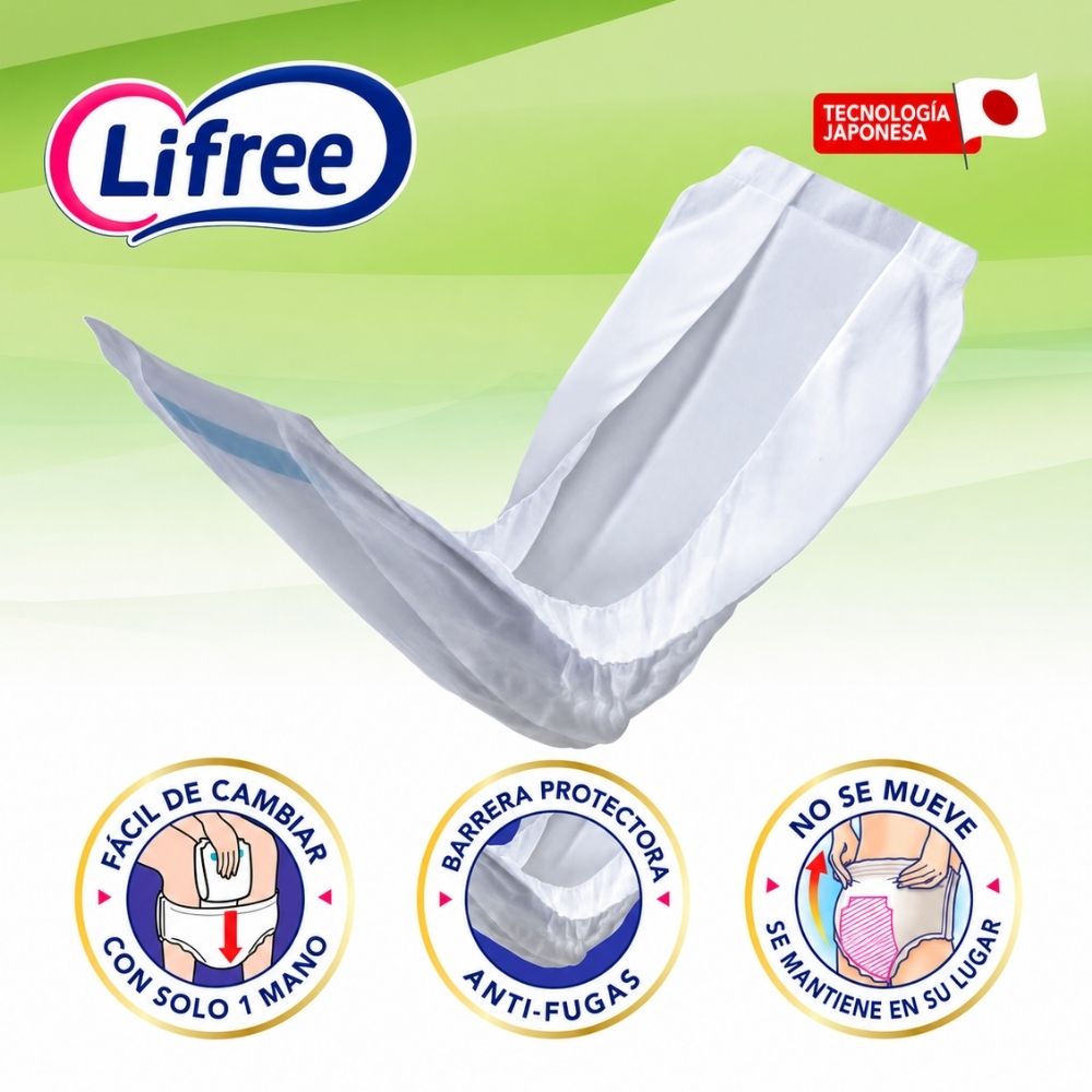 Apósitos de refuerzo para incontinencia Lifree 20 u.