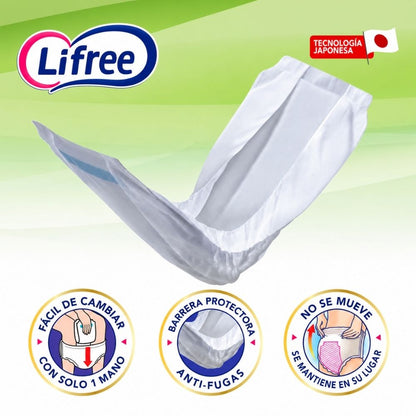 Apósitos de refuerzo para incontinencia Lifree 20 u.