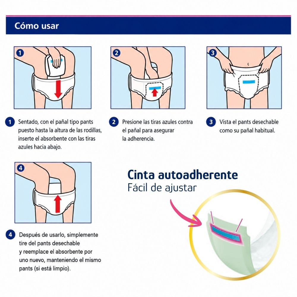 Apósitos de refuerzo para incontinencia Lifree 20 u.