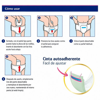 Apósitos de refuerzo para incontinencia Lifree 20 u.