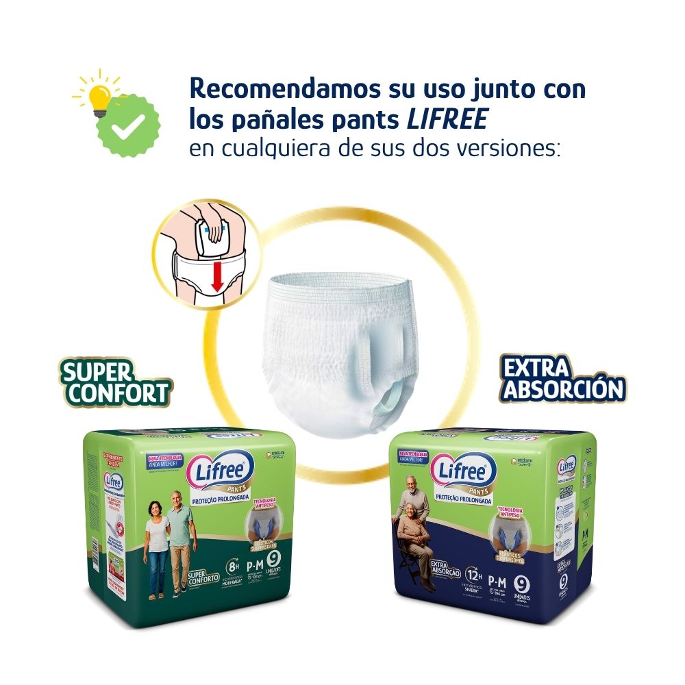 Apósitos de refuerzo para incontinencia Lifree 20 u.