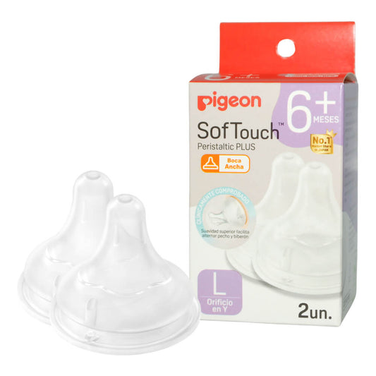 Tetina Repuesto Softouch Pigeon L 2 Unids