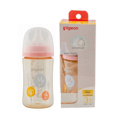 Biberón Softouch Pigeon Ppsu 240ml Flower