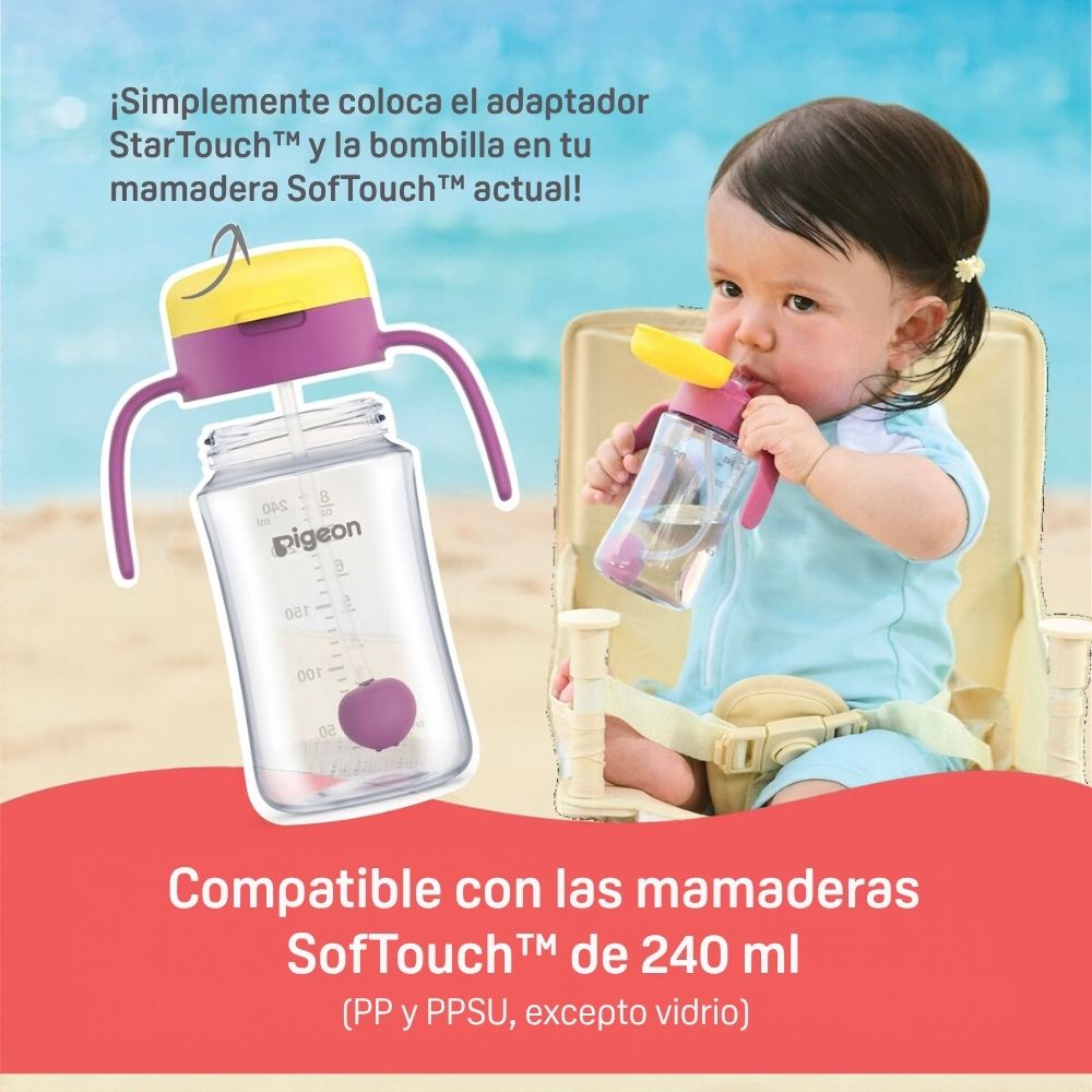 Set adaptador y bombilla StarTouch Pigeon – Verde