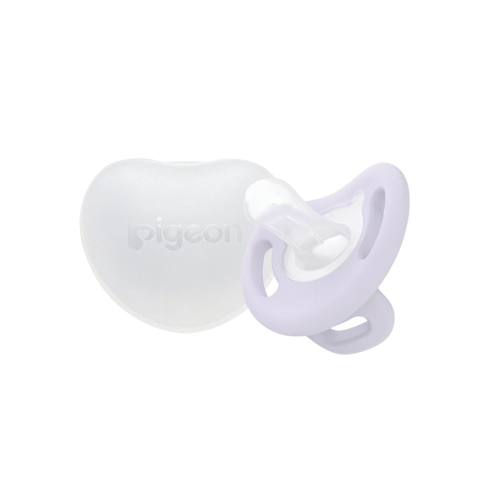 Chupete c/estuche SoftBuddy Pigeon – Talla S  Lila