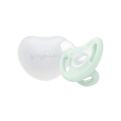 Chupete c/estuche SoftBuddy Pigeon – Talla M Verde