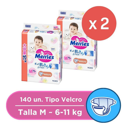 Merries Ultra Jumbo M 70x2 Pcs (438601)