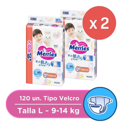 Merries Ultra Jumbo L 60x2 Pcs (440632)