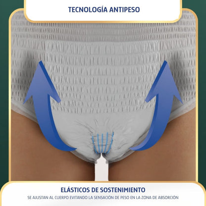 Pañales Pants LIFREE Super Confort (P/M) 16 u. x 4 paq.