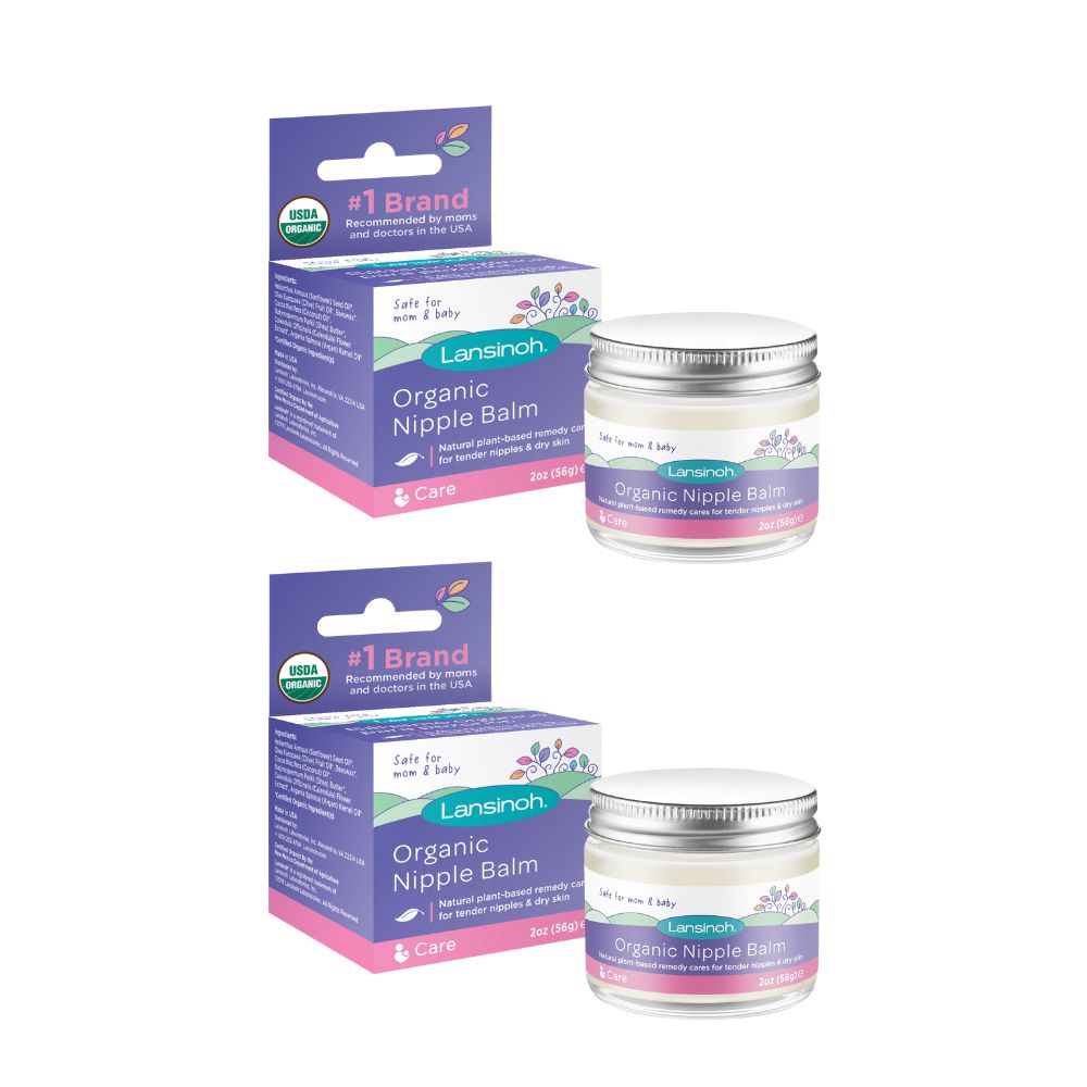 Pack Lansinoh bálsamo orgánico para pezones 2 unidades