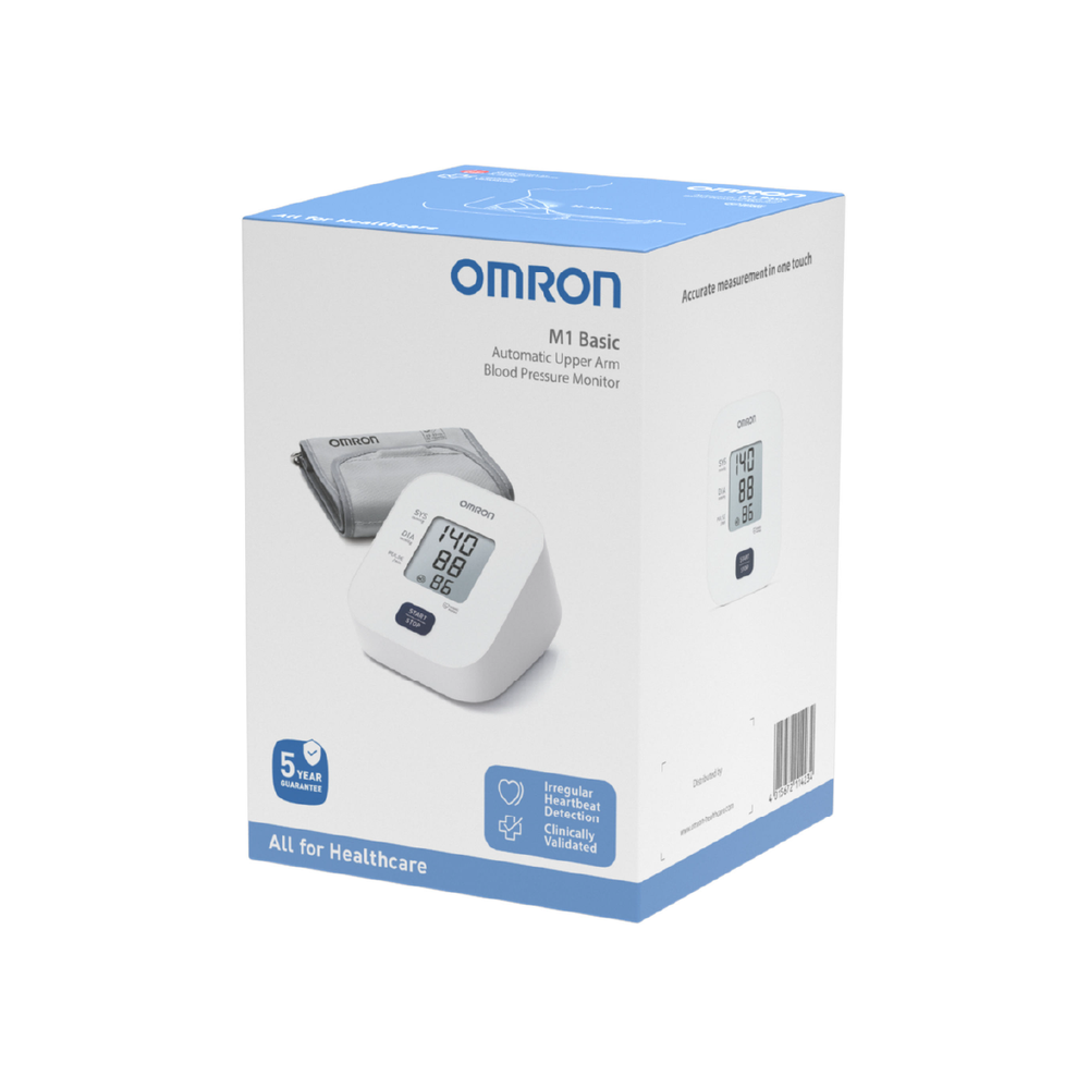 Tensiómetro de brazo OMRON M1 Basic (HEM-7090-LE)