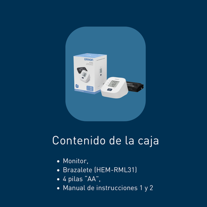 Tensiómetro de brazo OMRON M1 Basic (HEM-7090-LE)