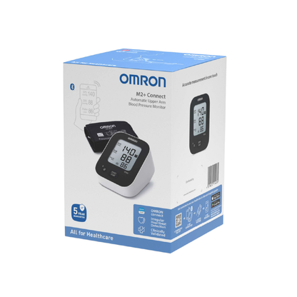 Monitor de presión arterial OMRON M2+ Connect (HEM-7188T1LE)
