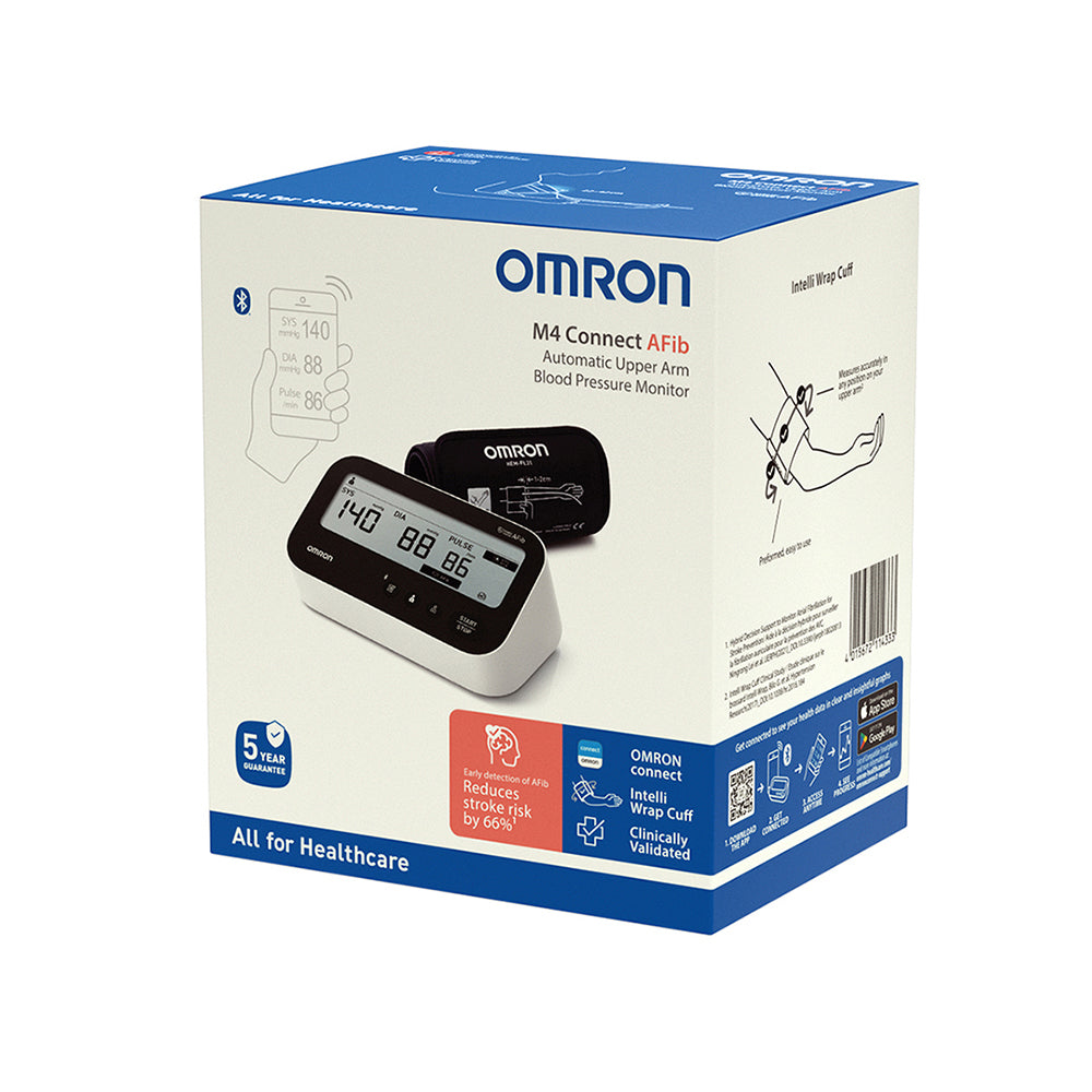 Tensiómetro OMRON M4 Connect AFib Fibrilación Auricular