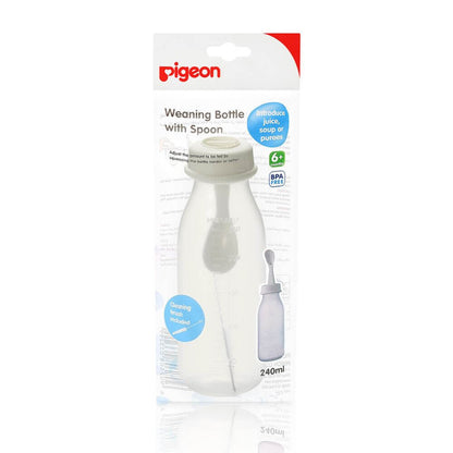 Mamadera con cuchara Pigeon 240 ml (3329)