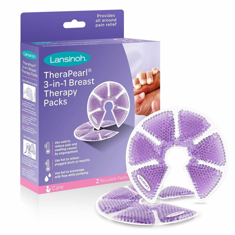 Pack Lansinoh (lanolina + Thera Pearl3 In 1therapy)