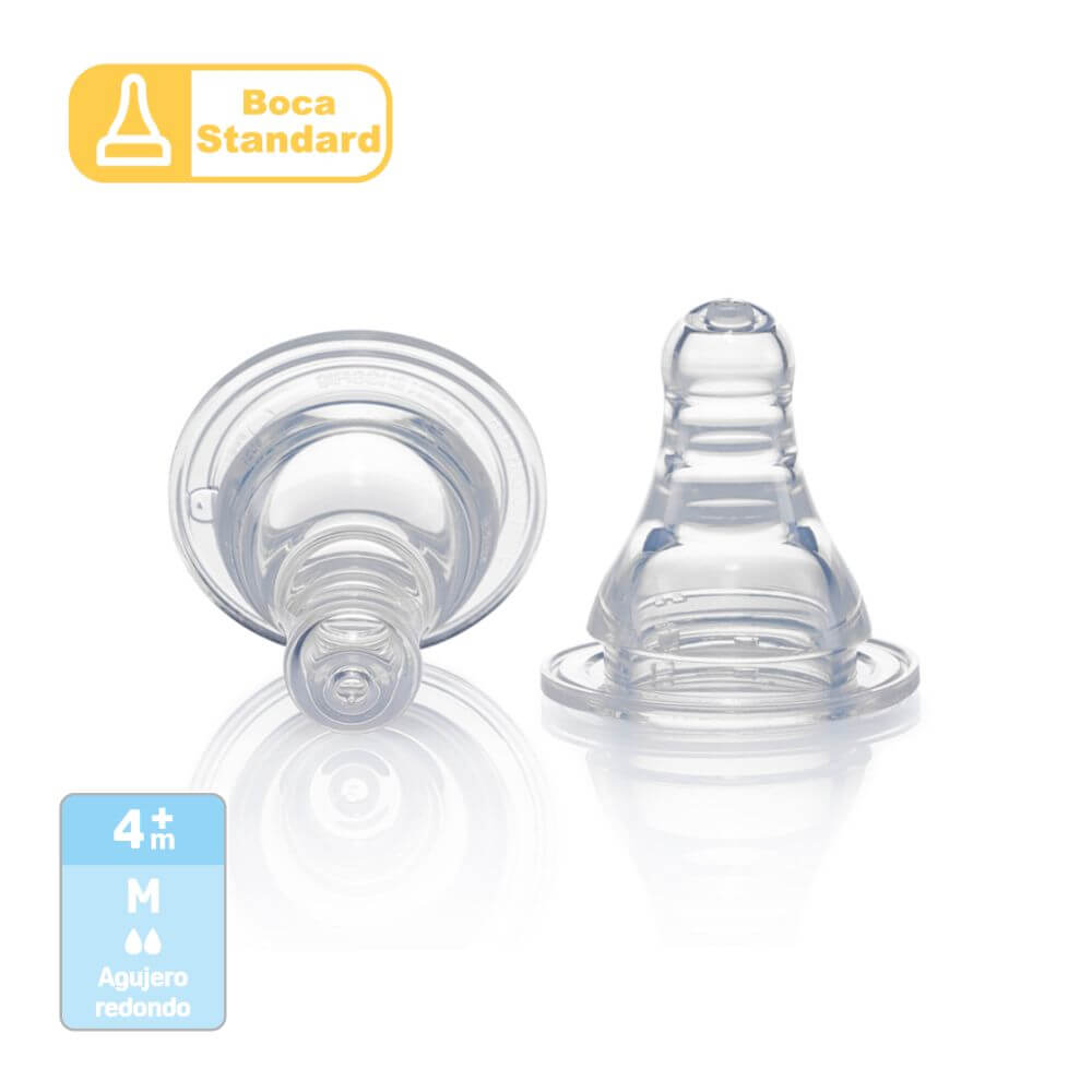 Chupete Biberón Pigeon, Boca Standard Talla M