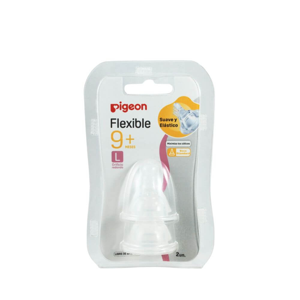 Chupete Biberón Pigeon, Boca Standard Talla L