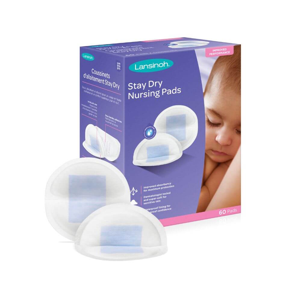 Absorbente de leche desechable Stay Dry, 60 unid.
