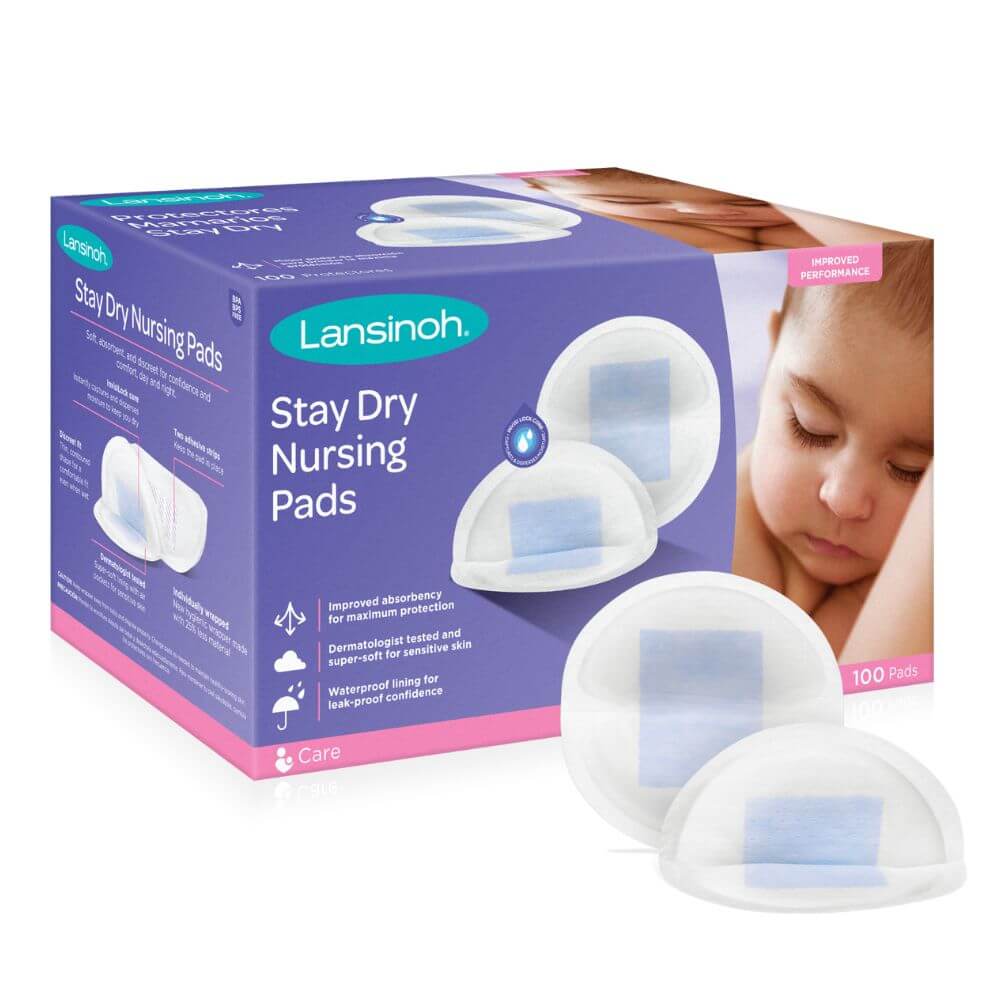 Absorbente de leche desechable Stay Dry, 100 unid.