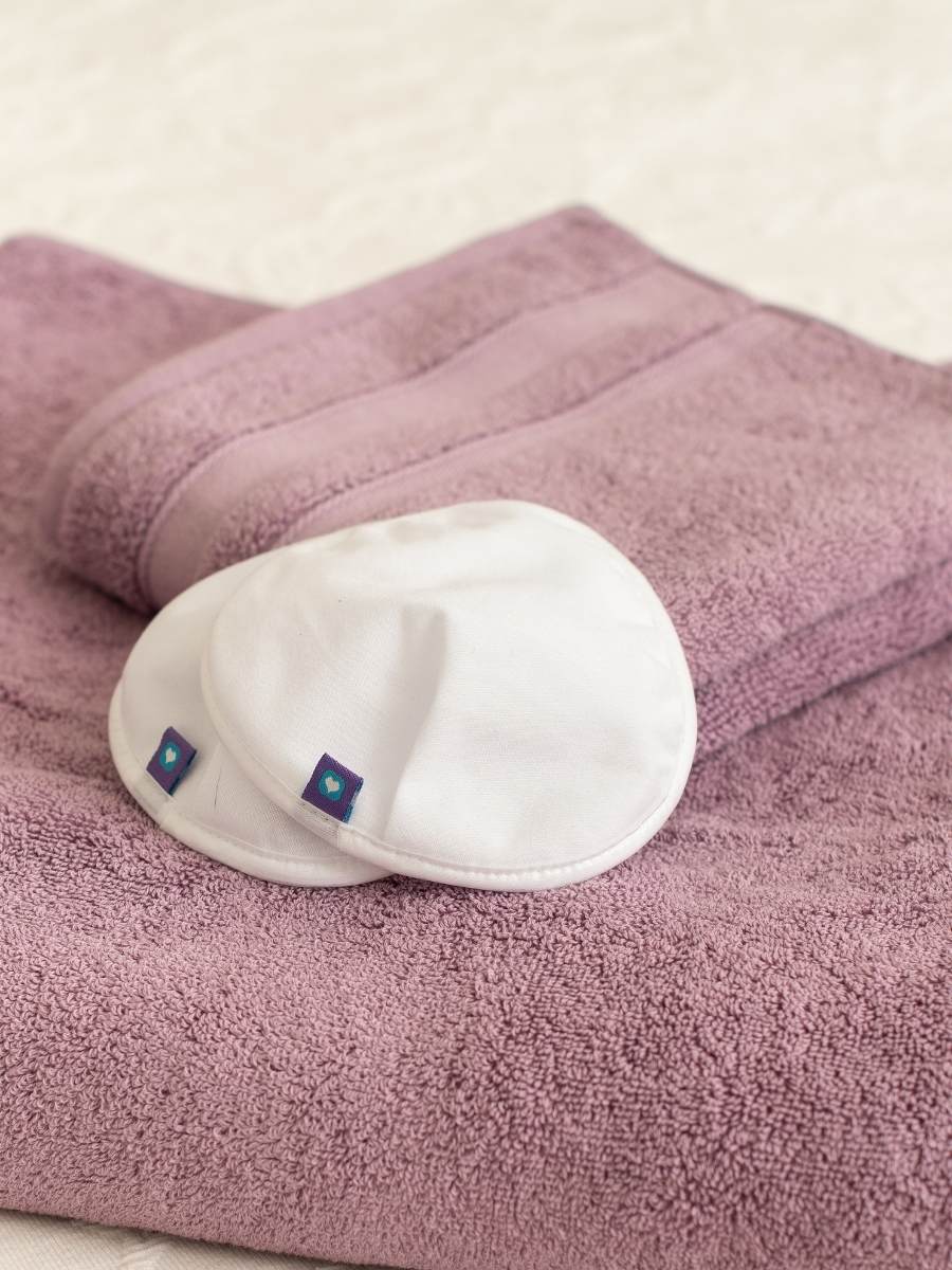 Absorbente de leche lavable, 4 unid.