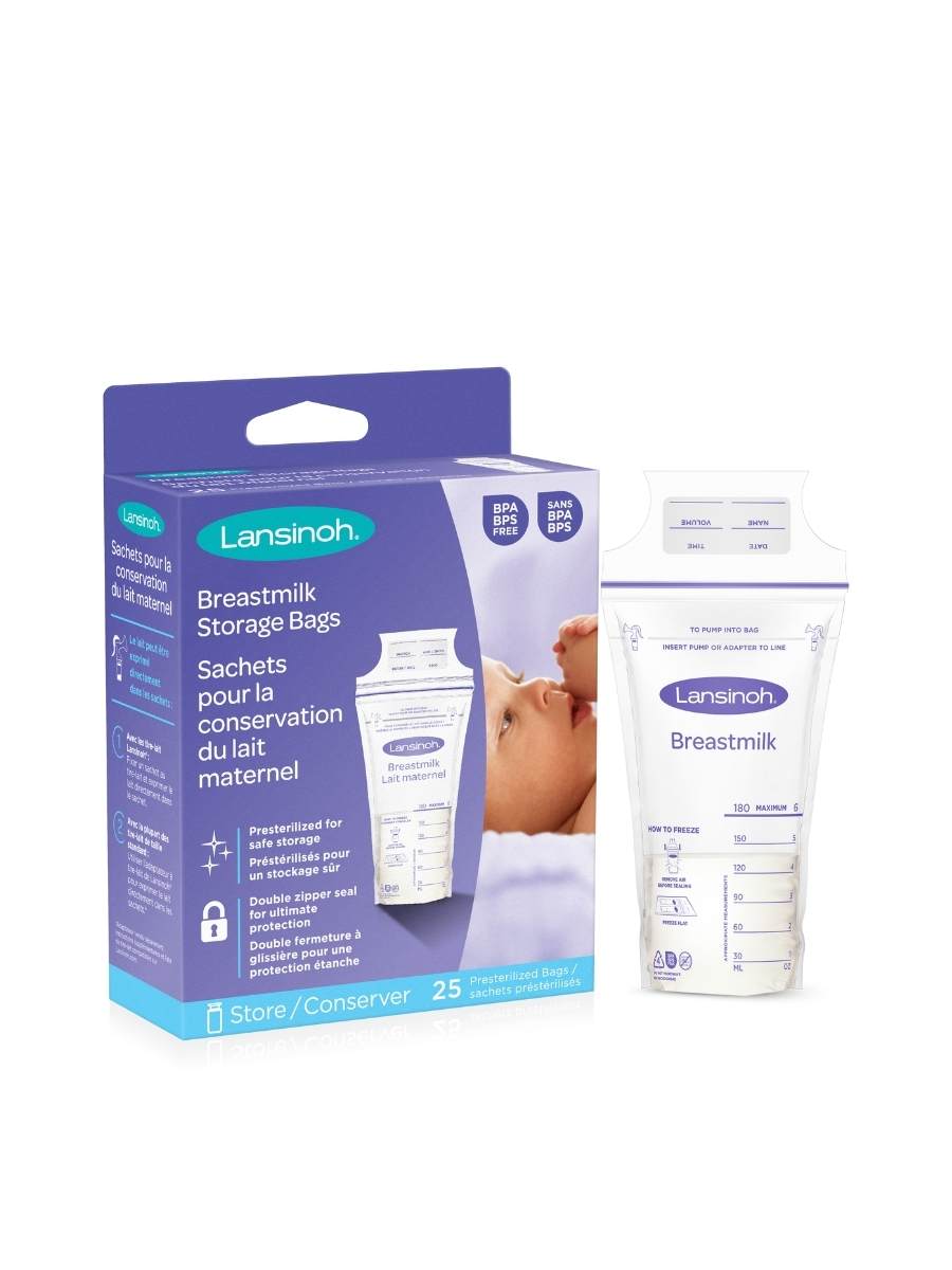 Bolsas de Almacenamiento de leche, 25 unid.