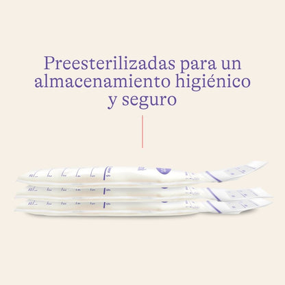 Bolsas de Almacenamiento de leche, 25 unid.