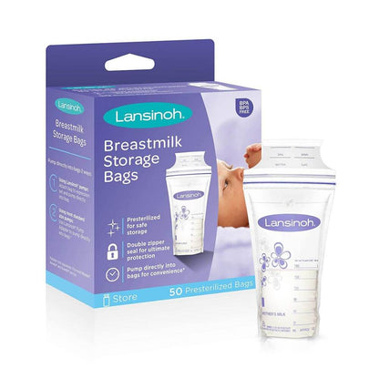 Bolsas de Almacenamiento de leche, 50 unid.