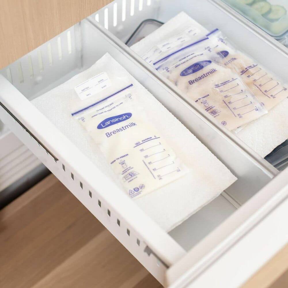 Bolsas de Almacenamiento de leche, 50 unid.