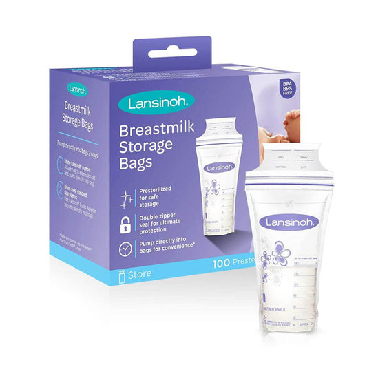 Bolsas de Almacenamiento de leche, 100 unid.