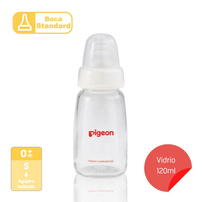 Biberón Pigeon Boca Standard (vidrio) 120 Ml