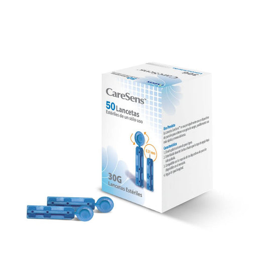 Lancetas X 50 Pcs G30 Caresens