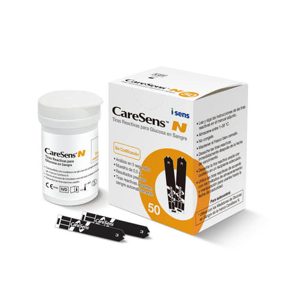 Tira Reactiva X 50 Pcs N Caresens