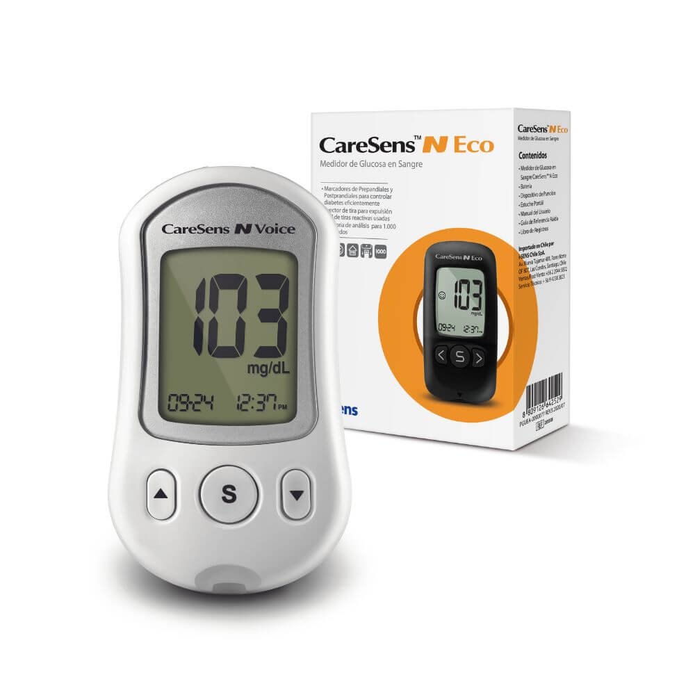 Medidor De Glucosa N Voice Caresens